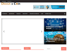 Tablet Screenshot of designacoin.com